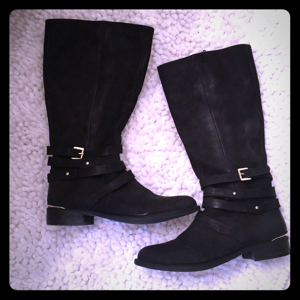 Steve Madden black boots